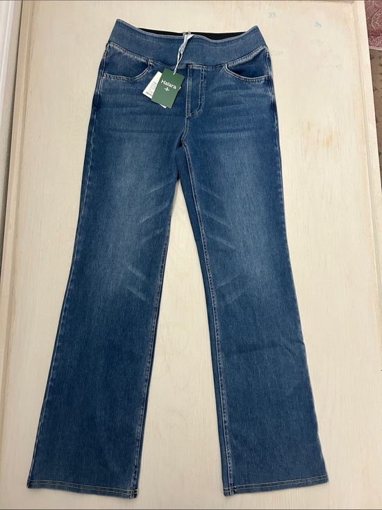 HALARA Denim - HALARA Dark Blue Straight-Leg Jeans with High Waist